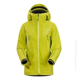 Arc’teryx Alpha SL Jacket in Bright Yellow/Chartreuse Women’s Size Medium
